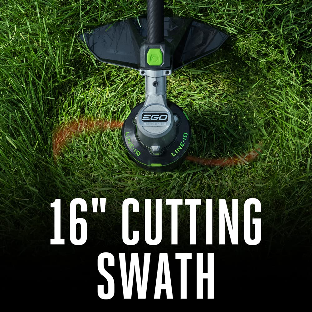 EGO Power+ ST1623T 56-Volt 16-Inch Cordless String Trimmer, 4.0Ah Battery, 320W Charger Included Plus Extra BA1400T 2.5Ah Battery