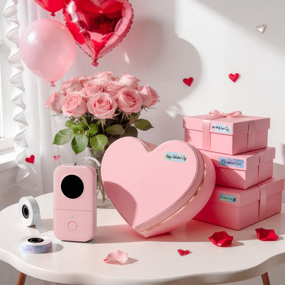 Phomemo Label Maker Machine, D30 Portable Handheld Bluetooth Mini Label Printer, Multiple Templates Smartphone Thermal Small Label Makers for Kid School Items, Classroom Teacher Supplies, Easy to Use