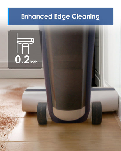 Tineco iFLOOR 5 Breeze Complete Wet Dry Vacuum Cordless Floor Washer, One-Step Cleaning for Hard Floors, Edge Clean, Auto Self-Cleaning, Lightweight & Cordless Design