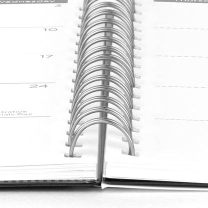 Mead 2026 Planner, Weekly & Monthly, 15-Month, 5-1/2" x 8-1/2", Small, Basic, Black (CRW4200526)