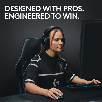 Logitech G PRO X SUPERLIGHT 2 Wireless Gaming Mouse, 60g Pro-Grade with 5 Programmable Buttons, 44k DPI Sensor, 8kHz Report Rate, USB-C Charging for PC/Mac - White