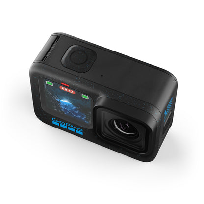 GoPro HERO12 Black - Waterproof Action Camera with 5.3K60 Ultra HD Video, 27MP Photos, HDR, 1/1.9" Image Sensor, Live Streaming, Webcam, Stabilization