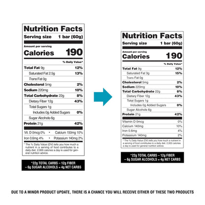 Quest Nutrition Chocolate Chip Cookie Dough Protein Bars, High Protein, Low Carb, Gluten Free, Keto Friendly, 12 Count