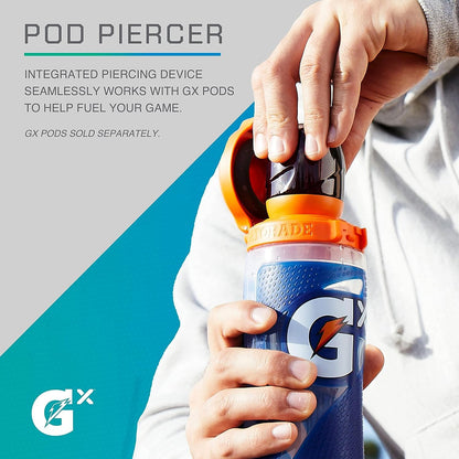 Gatorade Gx NFL Non-Slip Squeeze Bottles, Gx Hydration System, & Gx Sports Drink Concentrate Pods