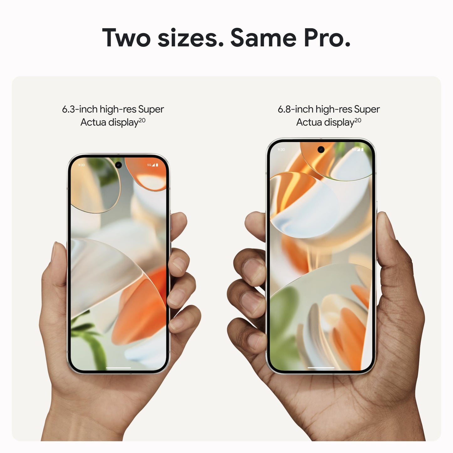 Google Pixel 9 Pro - Unlocked Android Smartphone with Gemini, Triple Rear Camera System, 24-Hour Battery, and 6.3" Super Actua Display - Obsidian - 512 GB