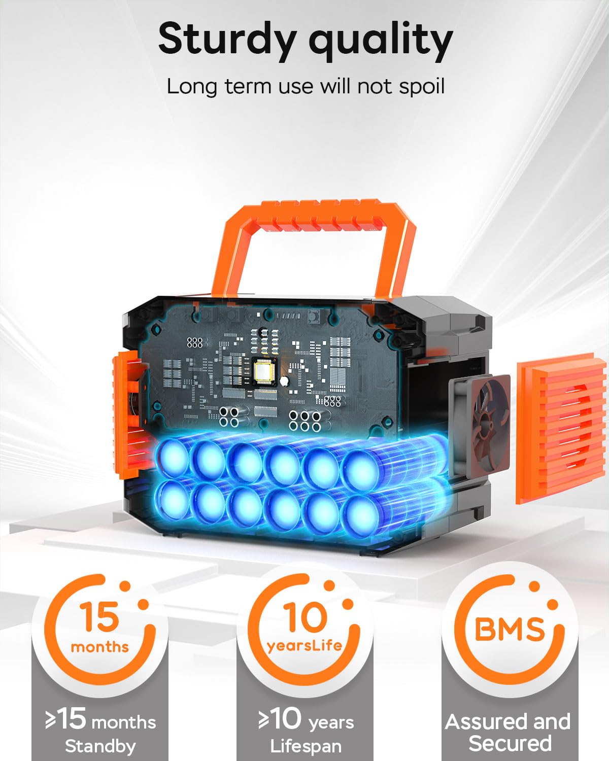 MARBERO Portable Power Station 88.8Wh 150W Peak Camping Portable Power Bank with AC Outlet 110V(2*USB A, 2*USB C, 2*AC) Solar Generator with LED Light for Outdoor Travel Home Emergency Hurricane