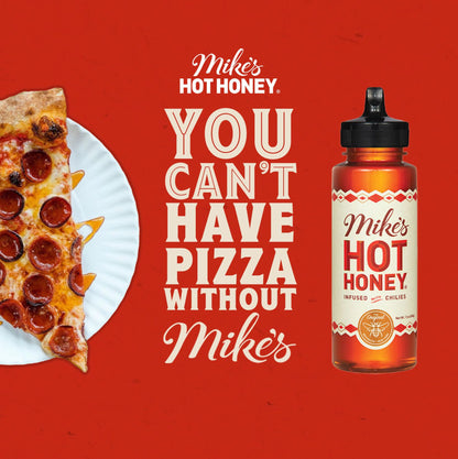 Mike's Hot Honey, Extra Hot, America's #1 Brand of Hot Honey, Spicy Honey Infused with Chili Peppers, Gluten-Free, Paleo-Friendly, Sweet Heat, Perfect for Hot Sauce Lovers (10oz Bottle, 1 Pack)