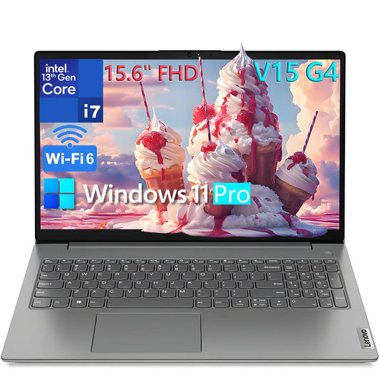 Lenovo Laptop Computer, Intel 10-Core i7-13620H (Beat Ultra 7 255U), 40GB DDR4 RAM, 1TB PCIe SSD, WiFi 6, Bluetooth 5.2, 15.6" FHD for Business & Home, RJ45, Type-C, HDMI, Windows 11 Pro, Wendbo