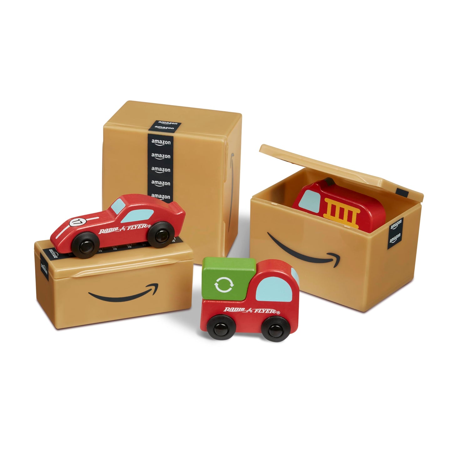 Amazon Delivery Van Ride On Toy for Kids, Blue Toddler Ride on Toy for Ages 2+, Amazon Exclusive