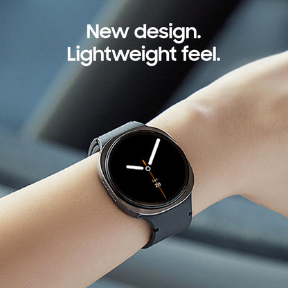 Samsung Galaxy Watch 8 (2025) 40mm Bluetooth Smartwatch, Cushion Design, Fitness Tracker, Sleep Coaching, Running Coach, Energy Score, Heart Rate Tracking, Silver [US Version, 2 Yr Warranty]