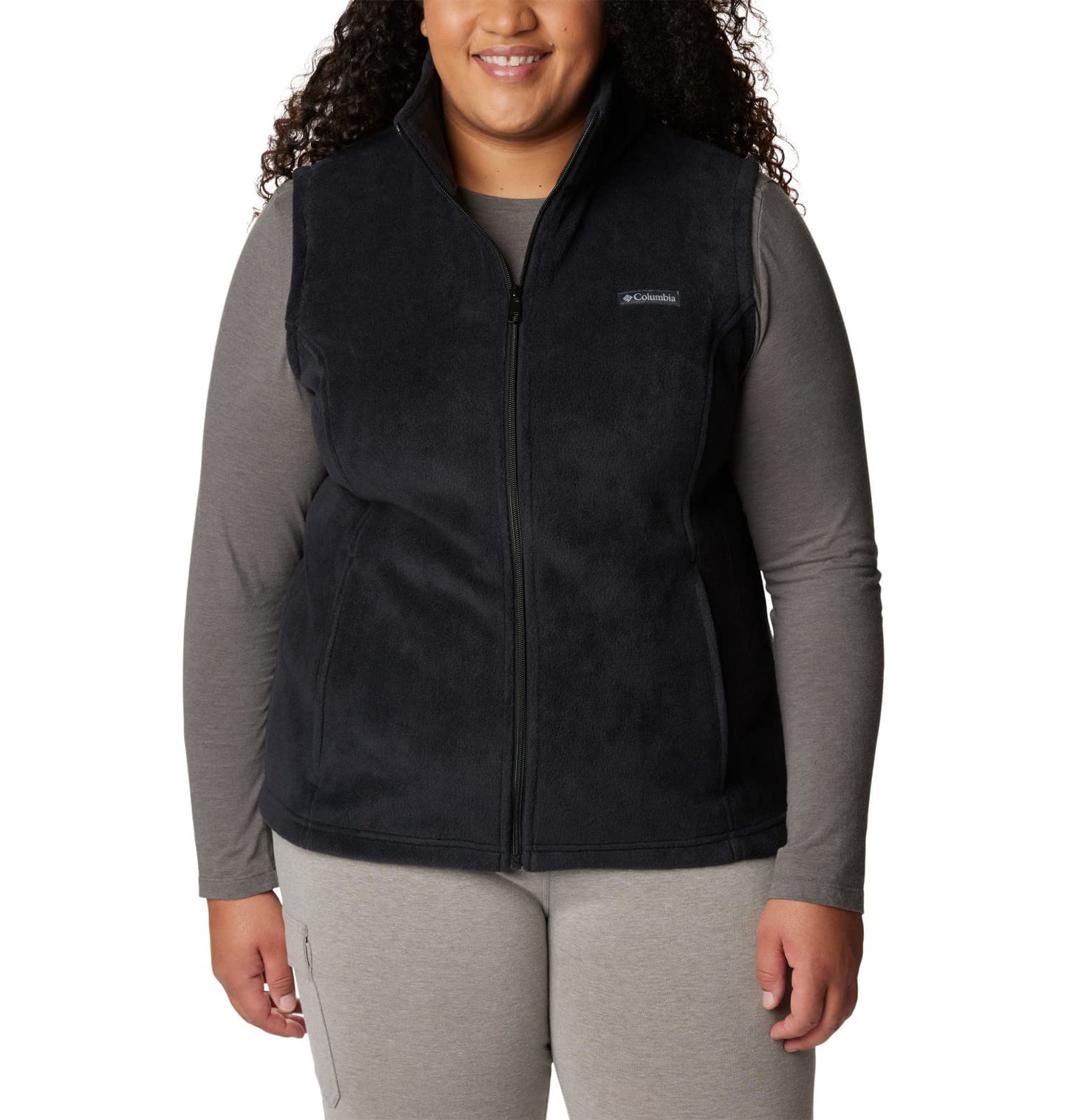 Columbia Womens Benton Springs Vest, Black, Medium