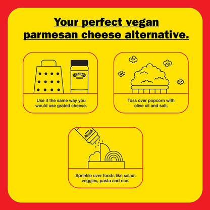 Bragg Premium Nutritional Yeast Seasoning - Vegan, Gluten Free – Good Source of Protein & Vitamins – Nutritious Savory Parmesan Cheese Substitute (Original, 12 Ounce (Pack of 1))