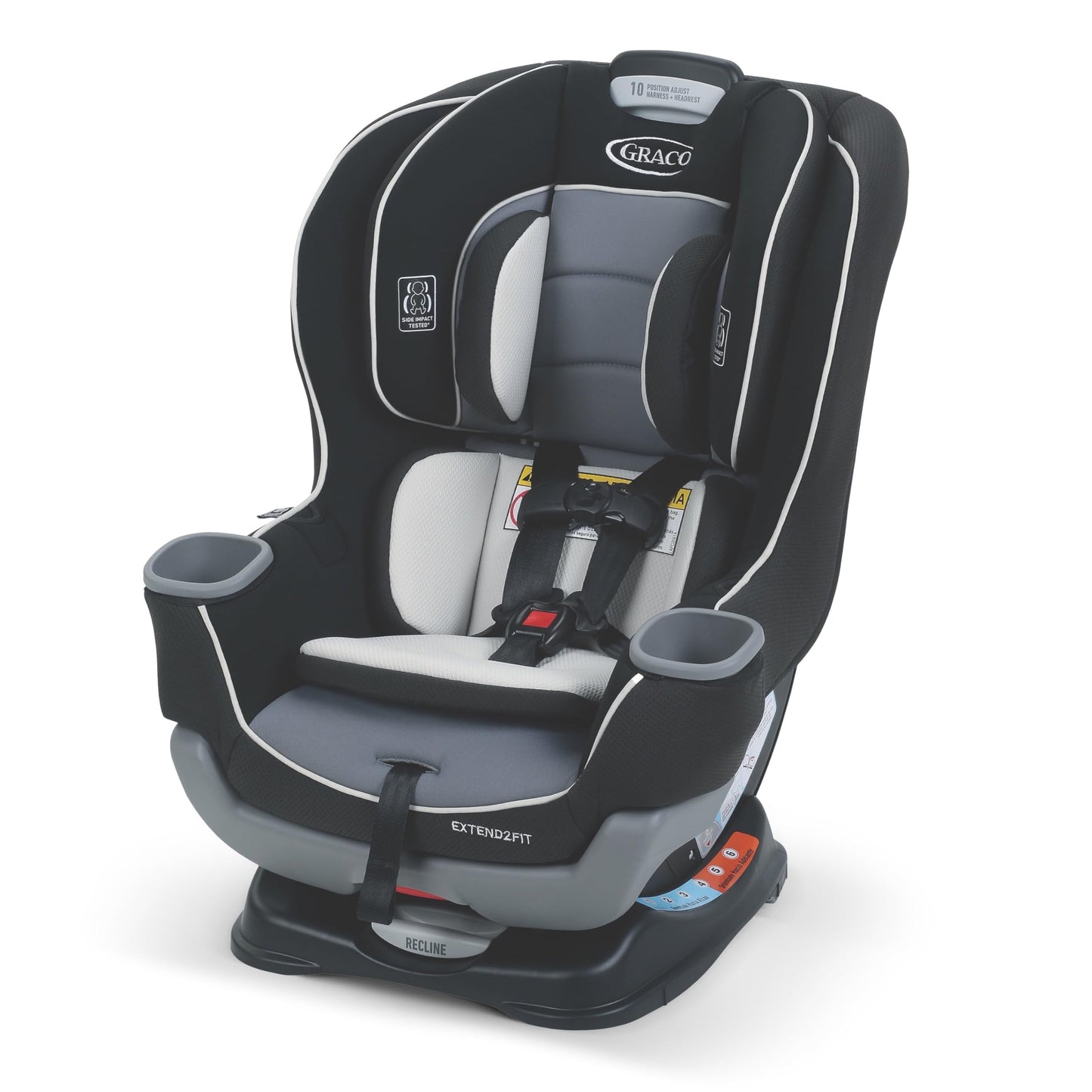 Graco Extend2Fit Convertible Car Seat, Gotham