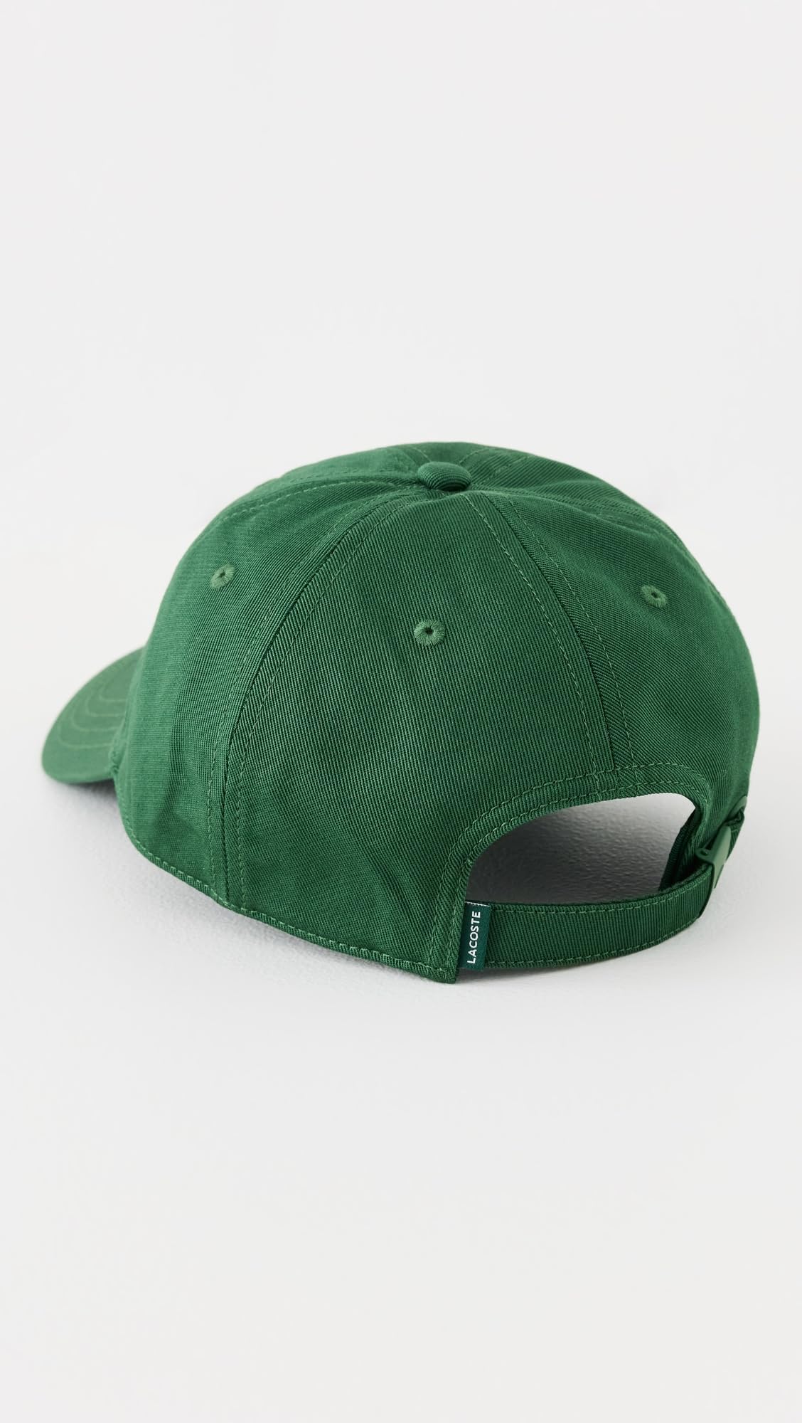 Lacoste Unisex Organic Cotton Twill Cap, Marine, One Size