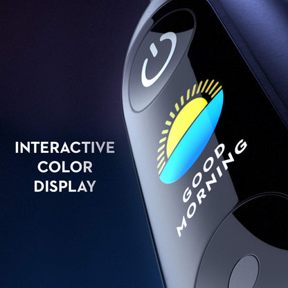 Oral-B iO Series 10 Rechargeable Electric Toothbrush with Visible Pressure Sensor to Protect Gums, 2 Min Timer, 7 Cleaning Settings, 4 Replacement Toothbrush Heads, and Charging Travel Case, White