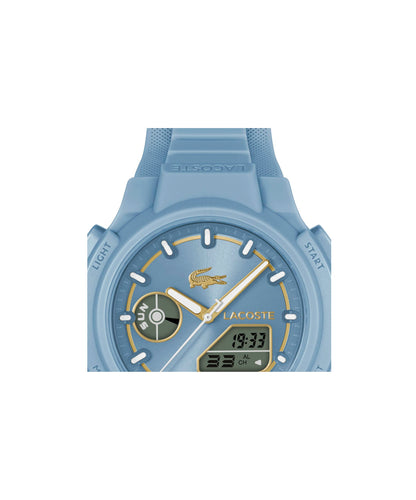 Lacoste LC33 Women's Analog Digital Watch, Silicone Strap, Contemporary, Sporty - Premium Fashion Timepiece - Gift for Her, 40mm