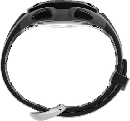 Timex Men's Ironman Triathlon Classic 30 38mm Watch – Gray Case with Black Resin Strap