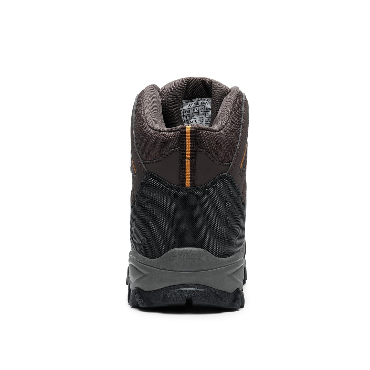 NORTIV 8 Men's Ankle High Waterproof Hiking Boots Outdoor Lightweight Shoes Trekking Trails Armadillo,Size 12,Brown/Black/Tan,160448_M