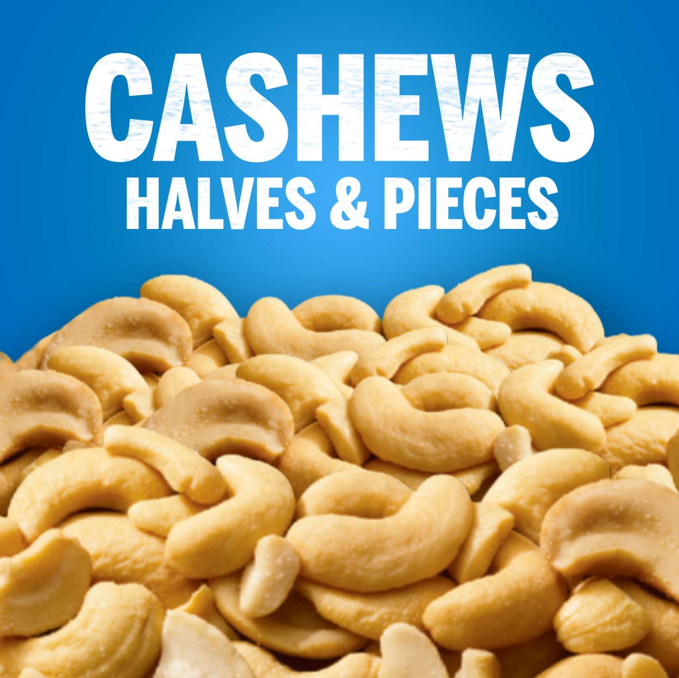Planters Cashew Halves & Pieces, 8.0 oz Canister