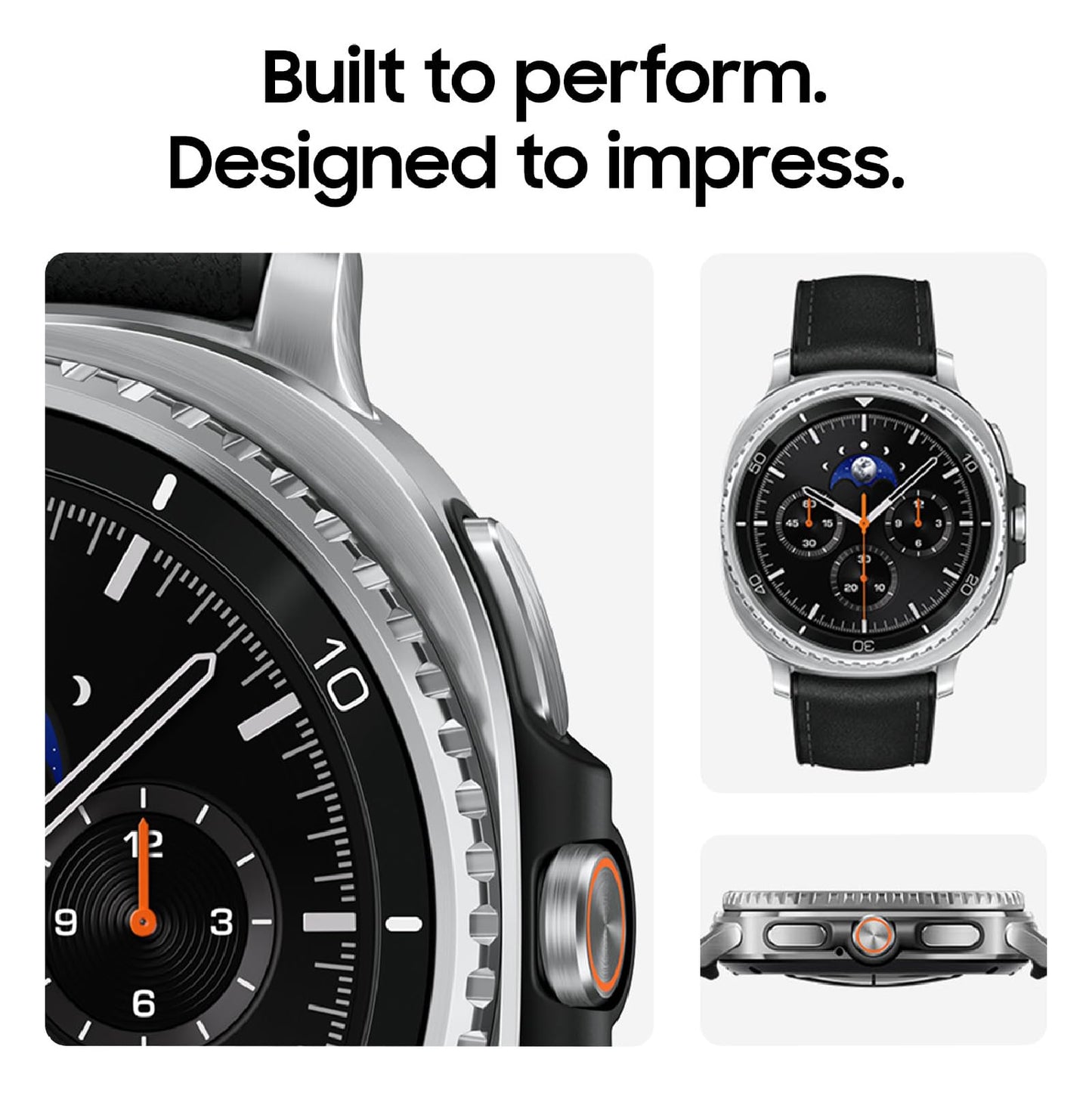 Samsung Galaxy Watch 8 Classic (2025) 46mm Bluetooth Smartwatch, Cushion Design, Rotating Bezel, Quick Button, Sleep Coaching, Running Coach, Energy Score, Black [US Version, 2 Yr Warranty]