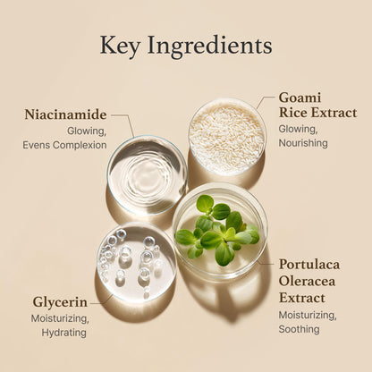 I'm from Rice Toner, Milky Toner for Glowing Skin, Korean Rice, Glow Essence with Niacinamide, Hydrating for Dry, Dull, Combination Skin, Vegan, Fragrance Free, Glass Skin 5.07 Fl Oz