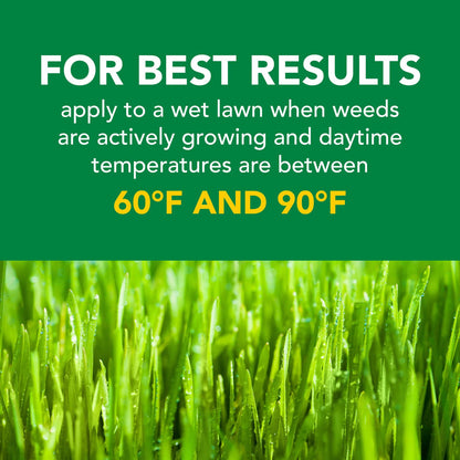 Scotts Turf Builder Weed & Feed3, Weed Killer Plus Lawn Fertilizer, Controls Dandelion and Clover, 5,000 sq. ft., 14.29 lbs.