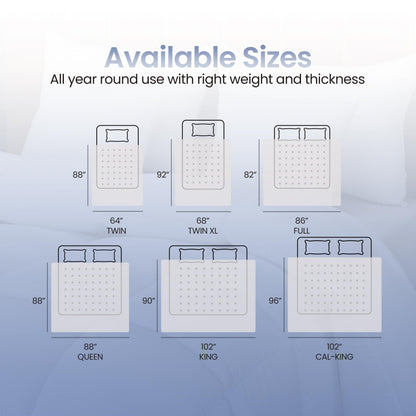 Utopia Bedding Comforter Duvet Insert, Quilted Comforter with Corner Tabs, Box Stitched Down Alternative Comforters King Size (White)