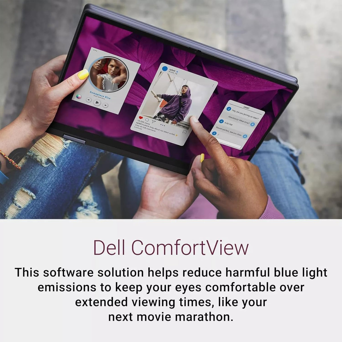 DELL Inspiron 7440 14 2-in-1 Touchscreen Laptop Computer - 14" FHD IPS, AMD Ryzen 5 8640HS for Business, Students, Fingerprint, Backlit, FHD Webcam, Win 11 Pro (64GB DDR5 RAM, 2TB SSD)