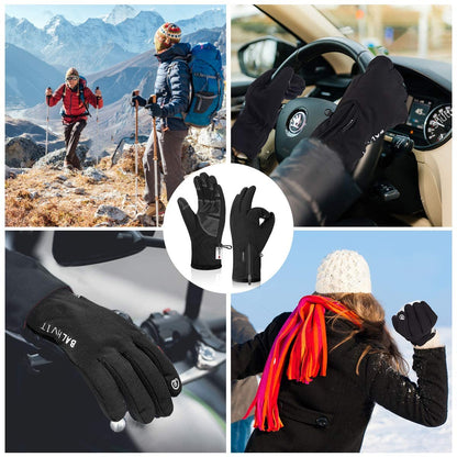 Balhvit -10℉ Waterproof Winter Gloves for Men & Women, 5-Layer Ski & Snow Gloves for Cold Weather, Breathable Warm Gloves with Touch Screen Fingers