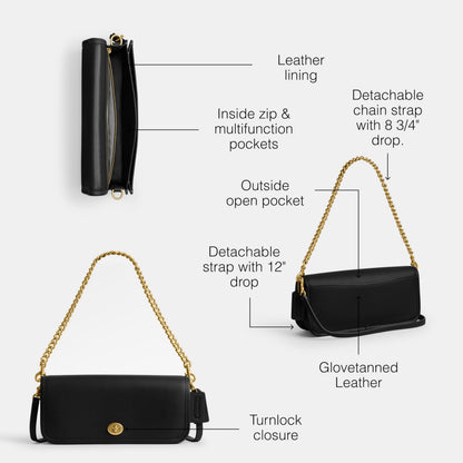 COACH Dinky Bag, B4/Black