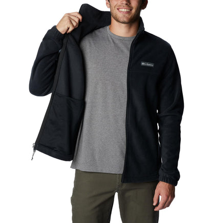 Columbia Men's Steens Mountain 2.0 Full Zip Fleece Jacket, Black, Small