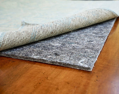 RUGPADUSA - Dual Surface - 9'x12' - 1/4" Thick - Felt + Rubber - Non-Slip Backing Rug Pad - Safe for All Floors