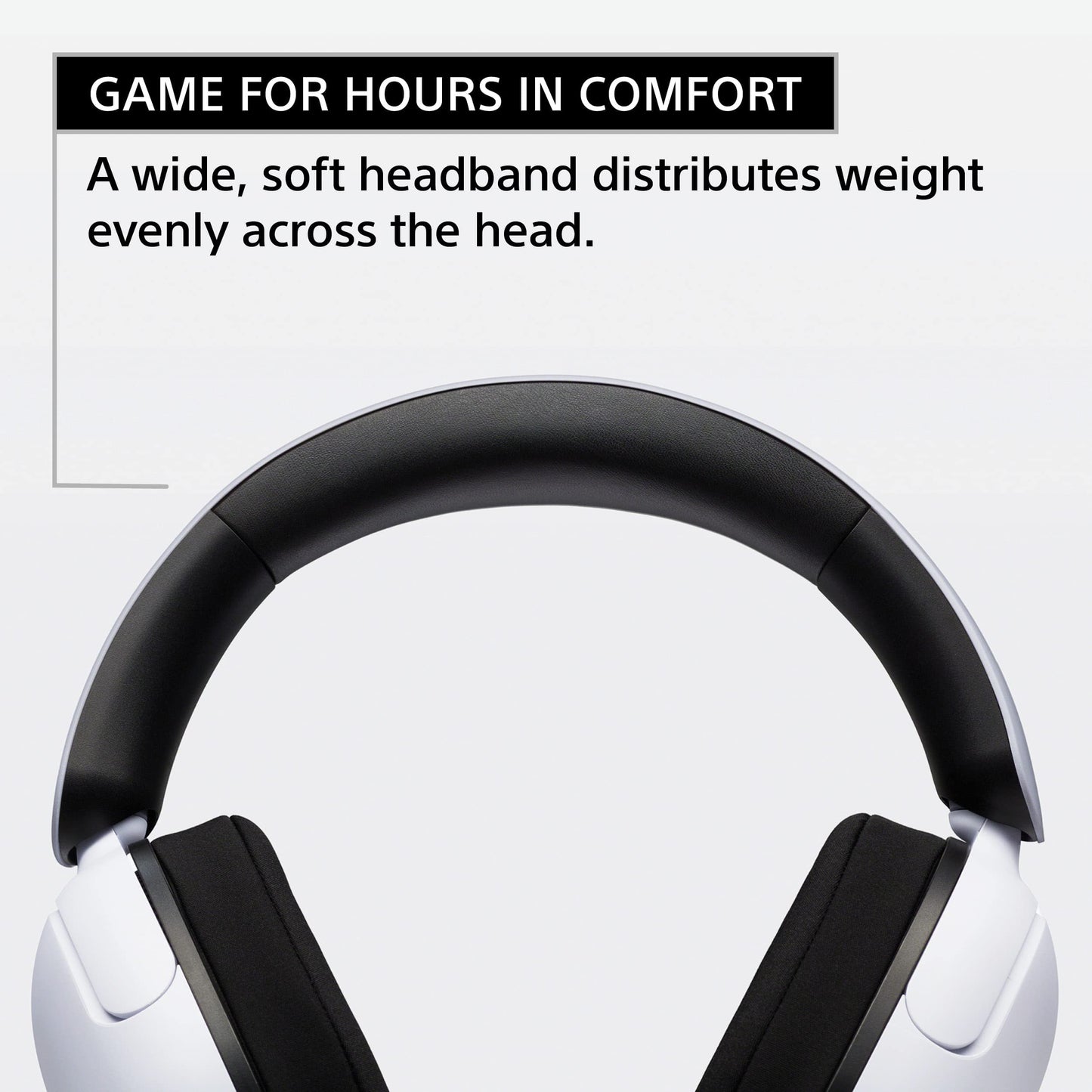 Sony INZONE H3 Wired Gaming Headphones With Mic, PS5 Headphones, Over-Ear, Personalized 360 Spatial Sound, Discord Certified MDR-G300 (White)