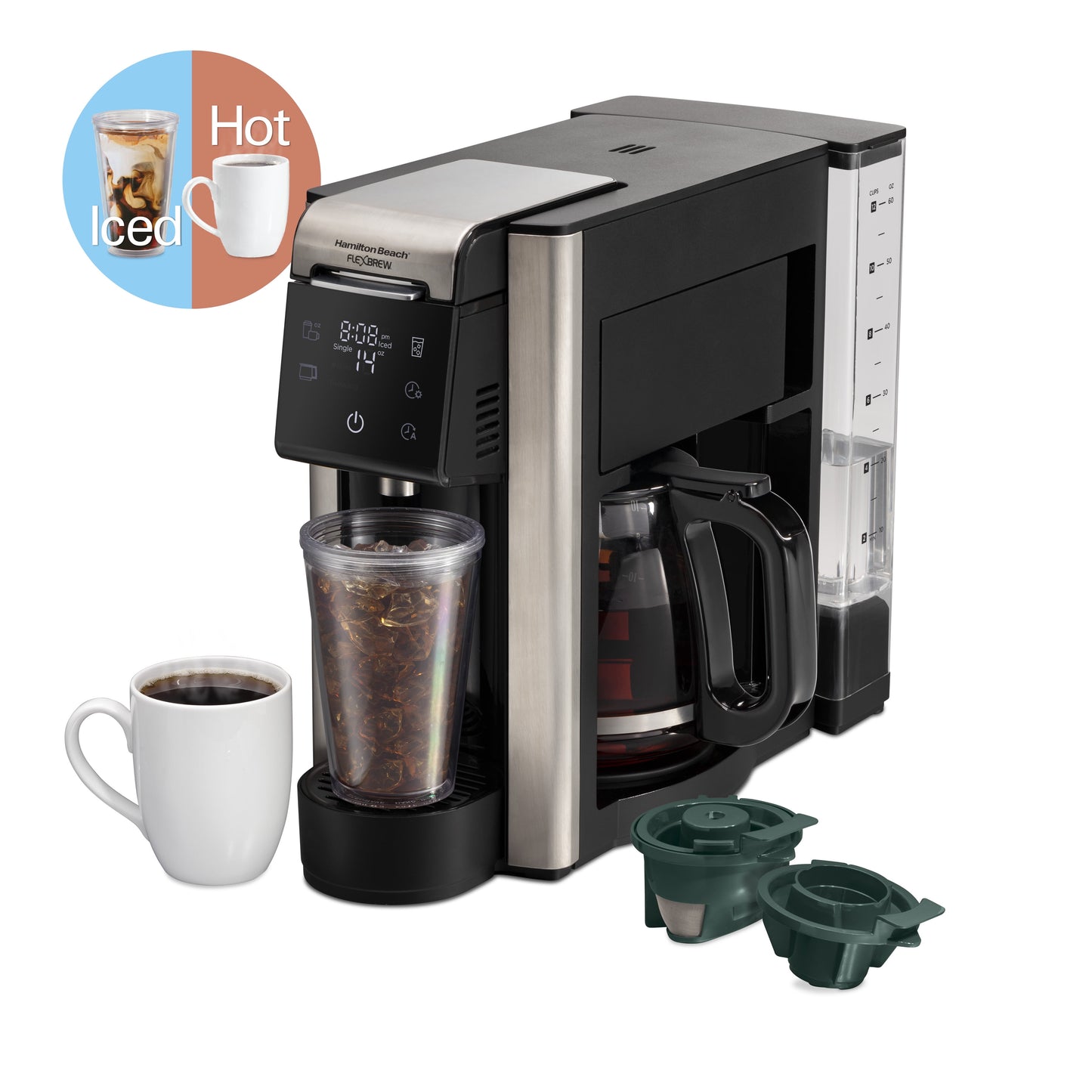 Hamilton Beach FlexBrew Advanced 5-in-1 Coffee Maker