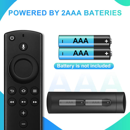 Replacement Remote for Smart TVs 3rd Gen - Vioce Control Not for Insignia/Pioneer, Remote Replacement for Stick (2nd Gen/4K/Lite/2020 Release), Cube(1st Gen/2nd Gen)