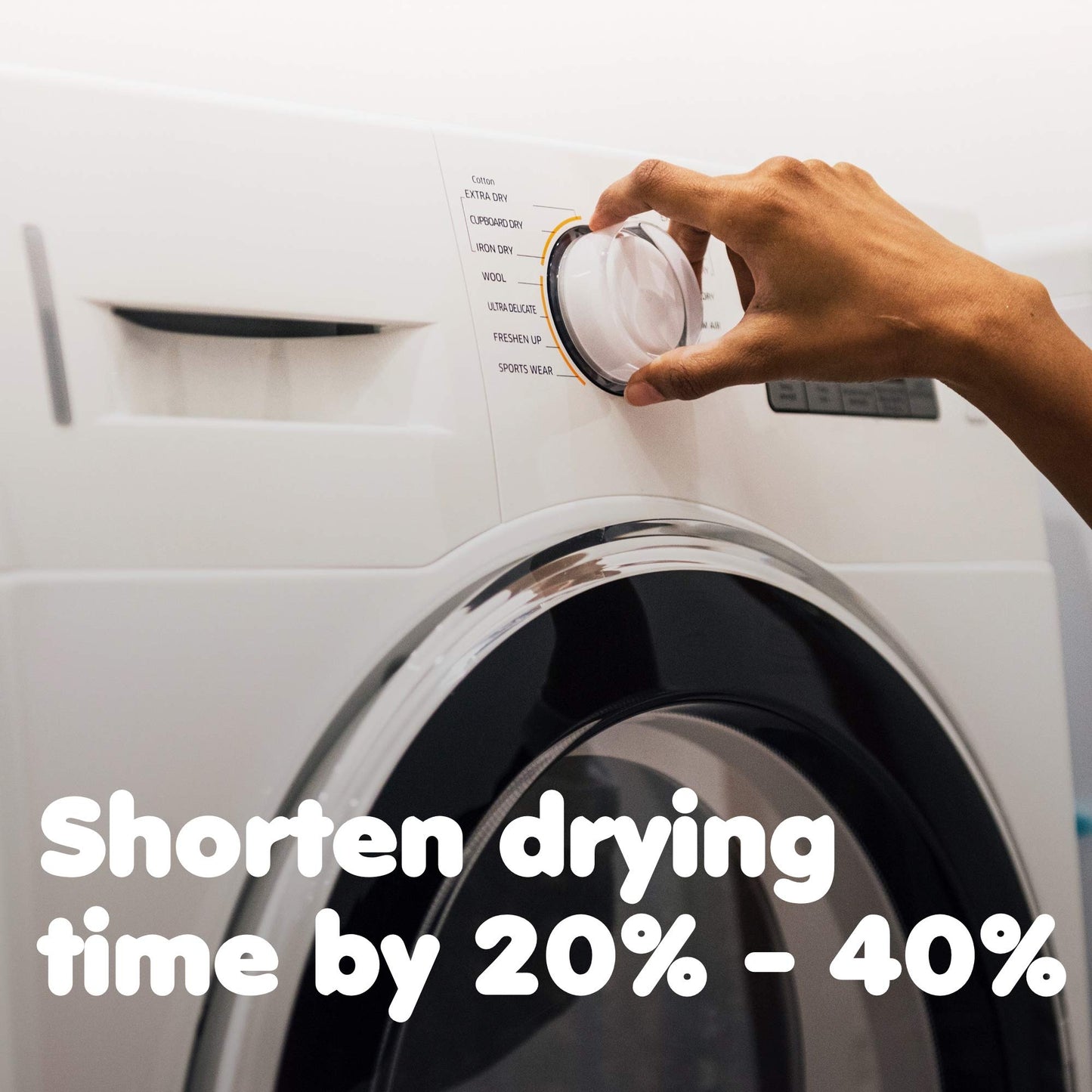 Friends Forever Wool Dryer Balls 6-Pack XL Wool Laundry Balls for Dryer as Reusable Natural Fabric Softener, Dryer Sheets, Saves Drying Time & Reduces Clothes Wrinkles, Ideal for Drying Dog Beds