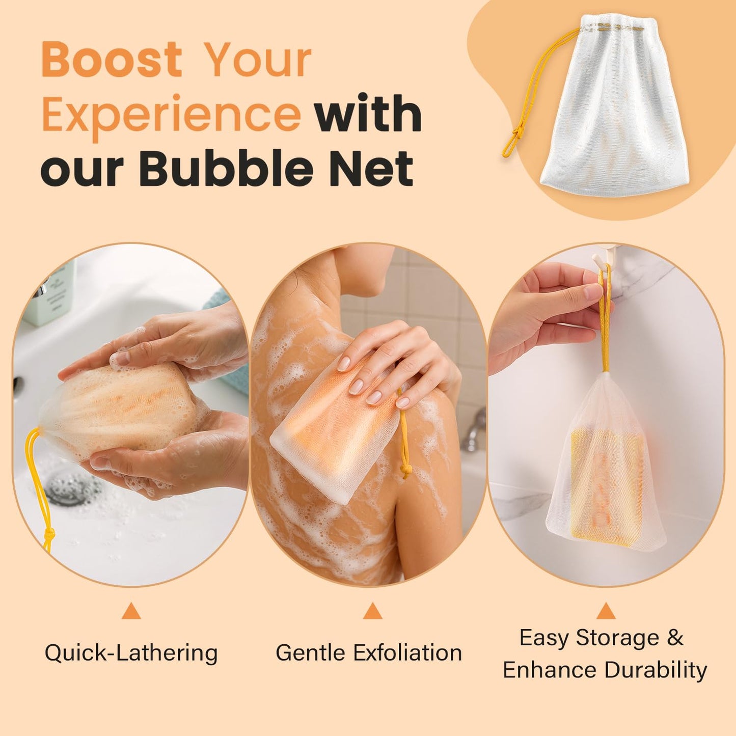 QOOQ Turmeric Kojic Acid Soap Dark Spot Remover for face and body with Vitamin C, Retinol, Collagen, Original Japanese Complex - Vitamin E, Shea Butter, Castile Olive Oil (120g x 2Bars)