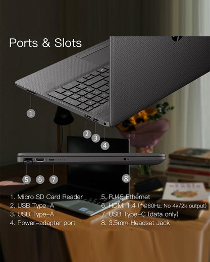 HP Flagship Business Laptop Computer - w/AI-Powered Office Lifetime & External Optical Drive - FHD - RJ45 - Intel i3 1315U (up to 4.5Ghz) - Wi-Fi 6 -Win 11 Pro w/Laptop Bundle(32GB RAM, 1TB SSD)