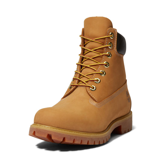 Timberland Men's 6" Premium Waterproof Boot, Wheat Nubuck-New 2024, 10