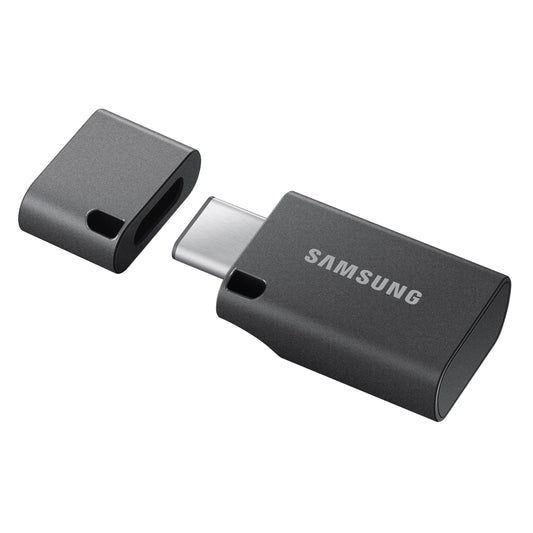 Samsung Type-C 512GB USB 3.2 Flash Drive, 400MB/s, External Memory and Storage for Computers, Mobile Devices, MUF-512DA4/AM, Gray, 2024