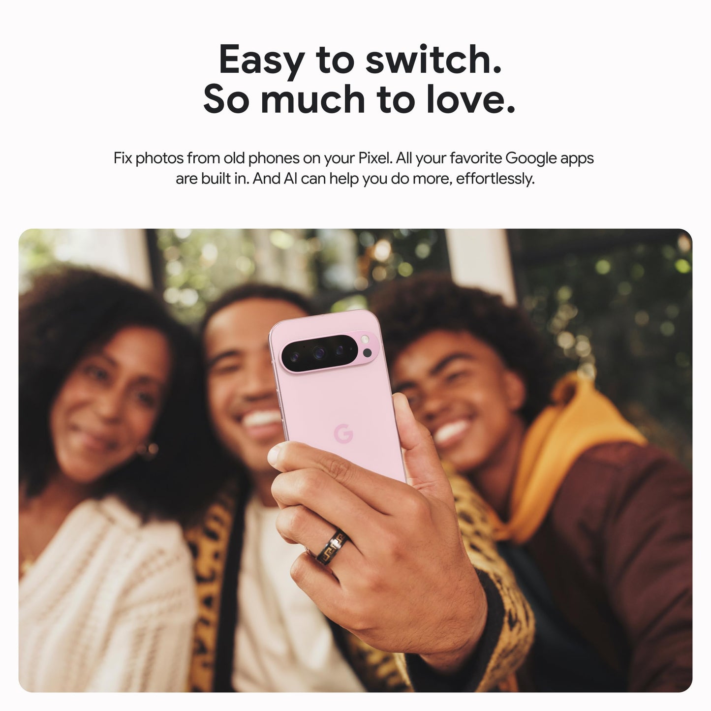 Google Pixel 9 Pro - Unlocked Android Smartphone with Gemini, Triple Rear Camera System, 24-Hour Battery, and 6.3" Super Actua Display - Obsidian - 512 GB