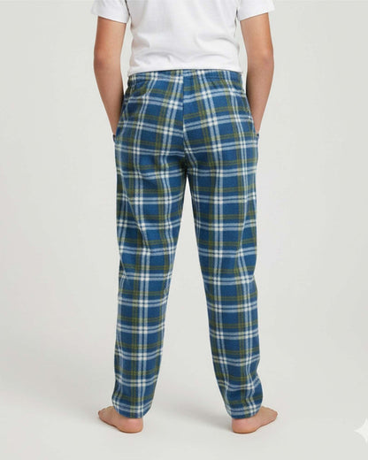 Real Essentials 3 Pack: Boys' Fleece Pajama Pants Soft PJ Bottoms for Kids Youth Teens Sleepwear,Set 8-L (12/14)