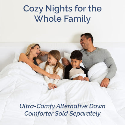 Queen 6 Piece Sheet Set - Comfy, Breathable & Cooling - Hotel Luxury Bedding for Women, Men, Kids & Teens - 1 Flat & 1 Fitted Sheet & 4 Pillowcases with Deep Pockets - Soft and Wrinkle Free - White