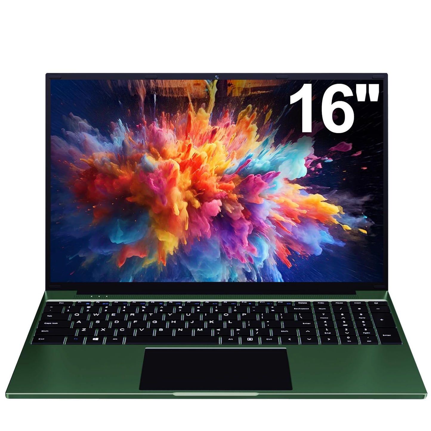 BTDD 16 inch Laptop, 12GB RAM 256GB Storage Laptop Computer, 5305U Processor, 1920x1200 IPS FHD Display, WiFi, Bluetooth, Webcam, Type-C, 38Wh Battery