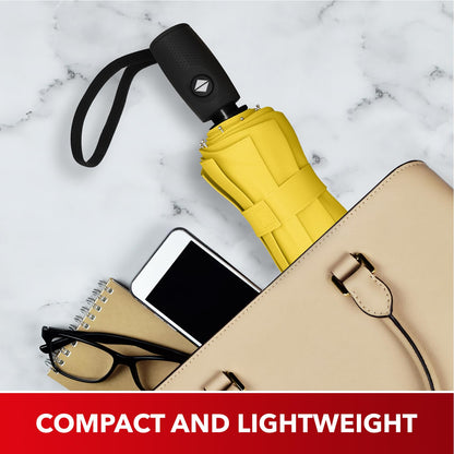 Repel Umbrella Windproof Travel Umbrellas for Rain - Easy Auto Open Close, Durable & Compact Umbrella, Strong Fiberglass Frame, Waterproof Canopy - Backpack, Purse, Portable Umbrella for Travel