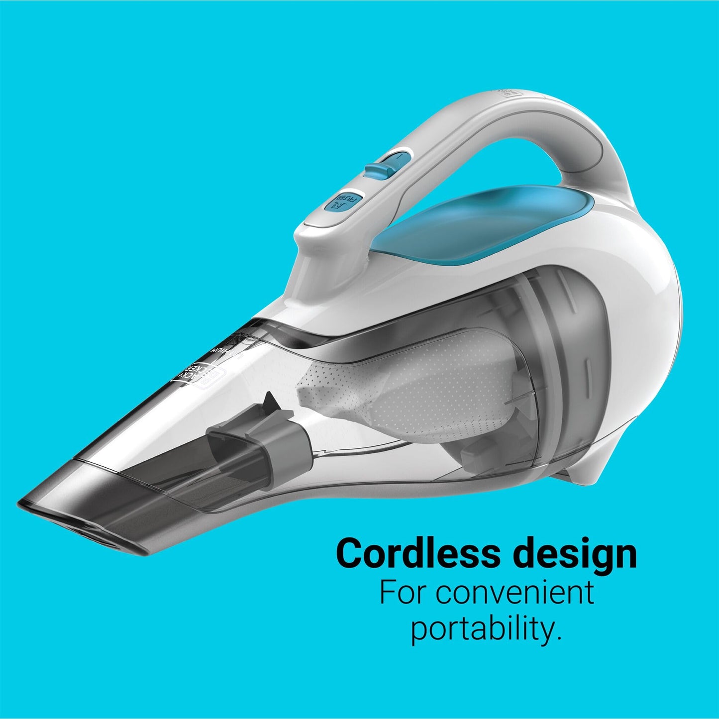 BLACK+DECKER dustbuster Cordless Handheld Vacuum, Home and Car Vacuum (HHVI315JO42)