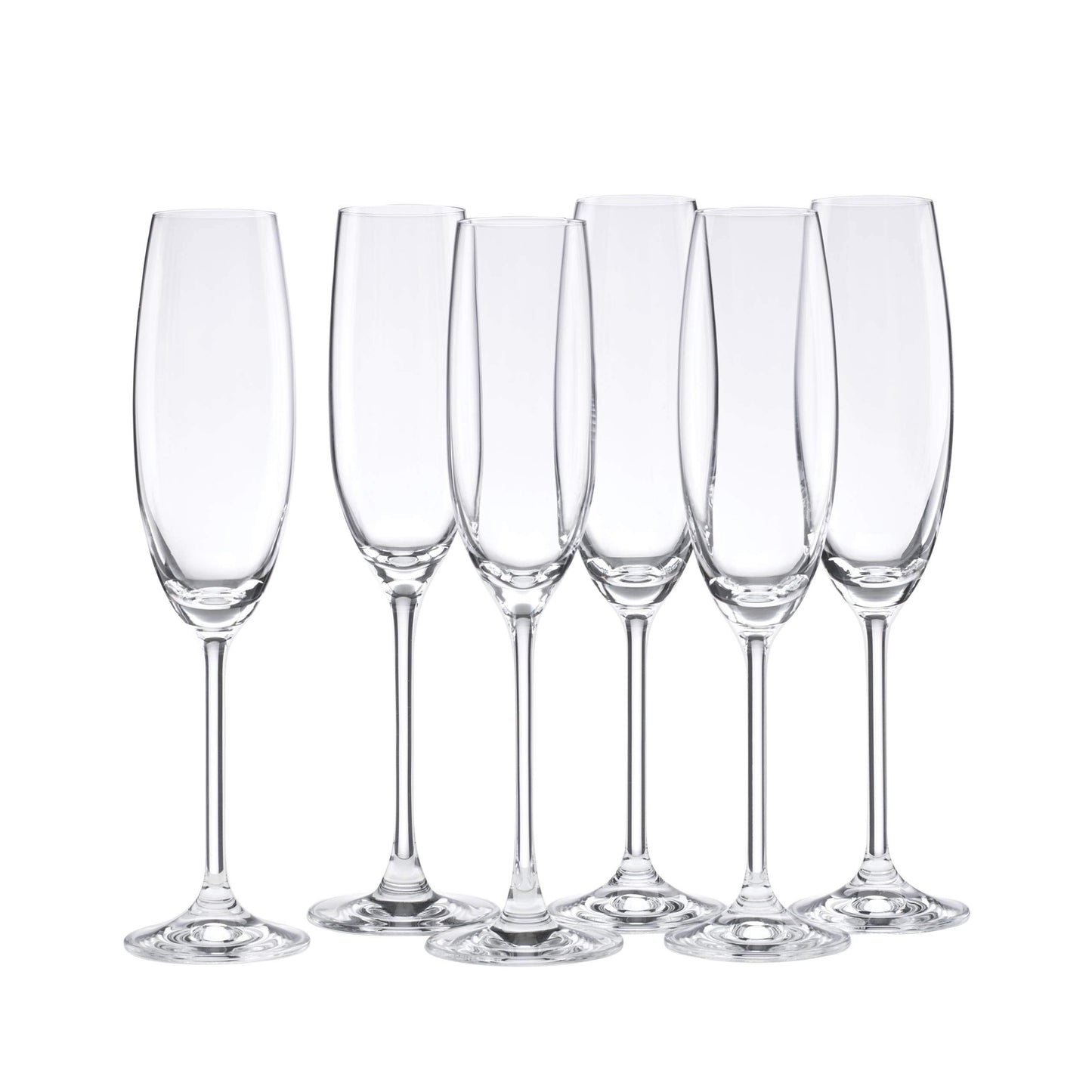 Lenox Tuscany Classics Set, Champagne Flutes, Buy 4, Get 6, 6 Count (Pack of 1), Clear,8 ounces.
