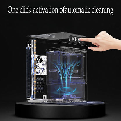 Large Capacity Ice Makers Countertop One-Click Operation Self-Cleaning Portable Ice Maker 41lbs/24H with There is A Detachable 3L Water Tank Ice Machine for Home,Bar,Office