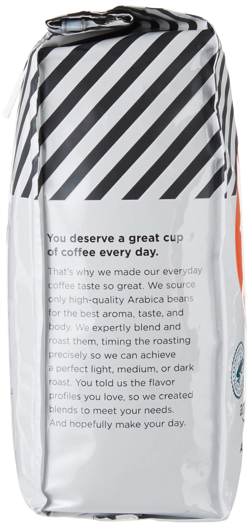 Amazon Fresh Colombia Whole Bean Coffee, Medium Roast, 12 Ounce (Pack of 3)