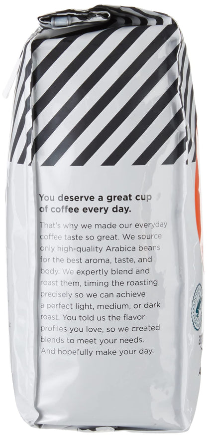 Amazon Fresh Colombia Whole Bean Coffee, Medium Roast, 12 Ounce (Pack of 3)